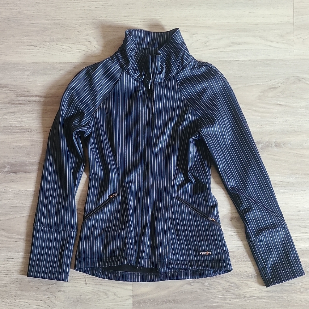 Kerrits Women's Blue Striped Riding Jacket